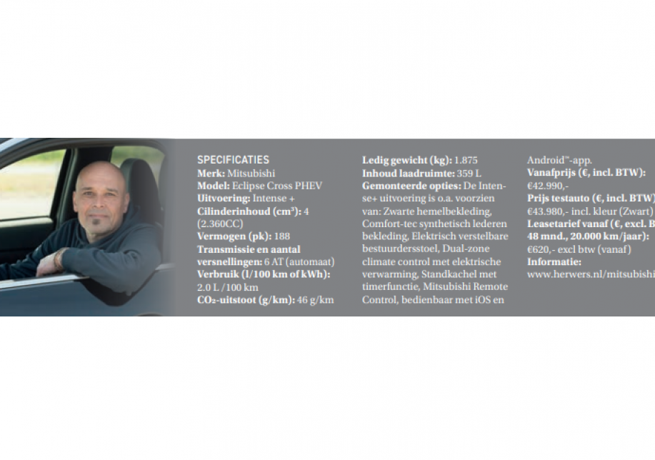 Mitsubishi Eclipse Cross PHEV - Test Herwers